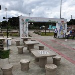 Praça construída pelo Governo do Estado leva satisfação à população de Arauá -