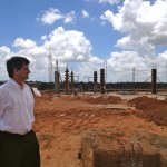 Reitor da UFS constata bom andamento das obras no Campus da Saúde