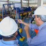 Déda participa de solenidade inaugural do projeto da Petrobras que amplia o potencial energético do Estado -
