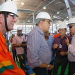 Déda participa de solenidade inaugural do projeto da Petrobras que amplia o potencial energético do Estado -