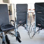 Governo de Sergipe doa cadeiras de rodas a alunos da Escola Estadual Myriam Melo - A aluna Graziele Ferreira