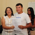 Egressos da Renascer concluem curso de auxiliar administrativo no Senac -