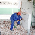 Manutenção na Escola Ofenísia Freire garantirá qualidade de ensino aos alunos - Fotos: Ascom/Seed