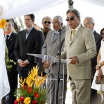 Déda quebra protocolo e discursa pela 1ª vez em homenagem a Ignácio Barbosa -