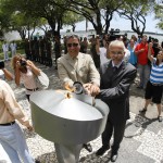 Déda quebra protocolo e discursa pela 1ª vez em homenagem a Ignácio Barbosa -