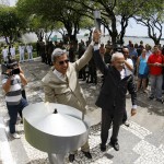 Déda quebra protocolo e discursa pela 1ª vez em homenagem a Ignácio Barbosa -
