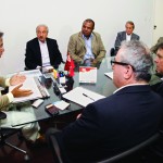 Marcelo Déda recebe grupo que produzirá energia eólica em Sergipe - Fotos: Marco Vieira/ASN