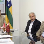 Marcelo Déda recebe grupo que produzirá energia eólica em Sergipe - Fotos: Marco Vieira/ASN