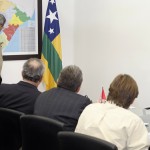 Marcelo Déda recebe grupo que produzirá energia eólica em Sergipe - Fotos: Marco Vieira/ASN