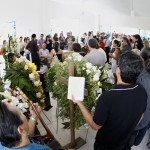 Déda comparece ao velório da mãe do procurador de Justiça Orlando Rochadel - Fotos: Marco Vieira/ASN