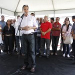 Governador assina ordem de serviço para a restauração da Rodovia SE100 - Fotos: Marco Vieira/ASN