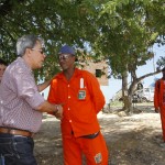 Déda visita obras da nova rodovia que liga BR235 à avenida Santa Gleide  -