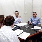 Seplag e Chesf discutem instalação de unidade dos Bombeiros em Canindé - Fotos: Victor Ribeiro/Seplag