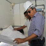 Déda visita instalações da PM e obras da Escola Técnica em Carmópolis  -