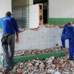 Manutenção na Escola Ofenísia Freire garantirá qualidade de ensino aos alunos - Fotos: Ascom/Seed