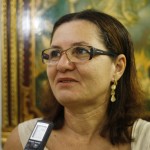 Secretária adjunta de Políticas para Mulheres entrega cargo a Déda  - O governador Marcelo Déda e a exsecretária adjunta da Secretaria Especial de Políticas para as Mulheres