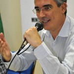 Secretários municipais discutem a pesquisa de avaliação do SUS/SE  - Fotos: Fabiana Costa/SES
