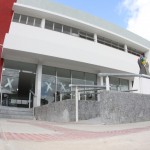 Obra da 3ª Delegacia Metropolitana está em fase de acabamento - Fotos: Mario Sousa/Seinfra