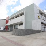 Obra da 3ª Delegacia Metropolitana está em fase de acabamento - Fotos: Mario Sousa/Seinfra