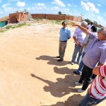 Vicegovernador visita obras na avenida Santa Gleide -