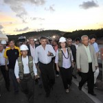 Jackson acompanha ministros na visita às obras da BR101 - Jackson acompanhou a visita junto com os ministros do Planejamento