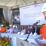 Déda participa de solenidade inaugural do projeto da Petrobras que amplia o potencial energético do Estado -