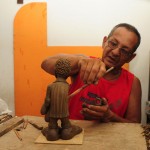 Estado comemora Dia do Artesão com workshop em parceria com o Sebrae - O artesão Beto Pezão / Fotos: Edinah Mary/Seides