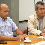 Funcaju e Energisa discutem a montagem da árvore de Natal - Fotos: Maxwell Correa/Setur