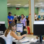 grande a procura por restituições do IR no Banese  - Fotos: Ascom/Banese