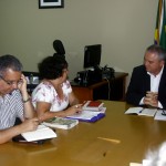 Secretário do Planejamento reúnese com o Sintese - Fotos: Victor Ribeiro