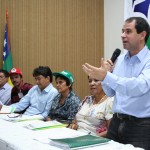 Secretário abre conferência propondo que ações da Extensão se transformem em orçamento - Fotos: Luiz Caros Lopes Moreira / Ascom / Seagri