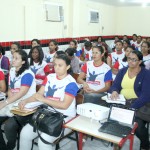 Alunos do PréUniversitário da Seed assistem palestra sobre os cursos da UFS - Fotos: Ascom/Seed