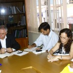 Secretário do Planejamento reúnese com o Sintese - Fotos: Victor Ribeiro