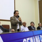 Assinaturas de projetos marcam abertura da Semana da Água - O secretário do Meio Ambiente e dos Recursos Hídricos