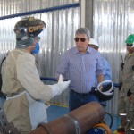 Déda participa de solenidade inaugural do projeto da Petrobras que amplia o potencial energético do Estado -