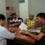Defesa Civil faz interlocução entre Exército e Prefeitura de Poço Redondo - O major Paulo Roberto Sobral