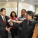 Banese anuncia lucro recorde de R$ 91 milhões - Diretores do Banese acompanharam a apresentação dos resultados da instituição em 2011 / Fotos: Janaína Santos/Banese