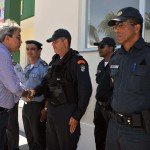 Déda visita instalações da PM e obras da Escola Técnica em Carmópolis  -