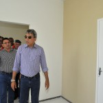 Déda visita instalações da PM e obras da Escola Técnica em Carmópolis  -