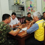 Defesa Civil faz interlocução entre Exército e Prefeitura de Poço Redondo - O major Paulo Roberto Sobral