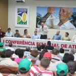 Secretário abre conferência propondo que ações da Extensão se transformem em orçamento - Fotos: Luiz Caros Lopes Moreira / Ascom / Seagri