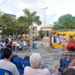 Espetáculo Menina Miúda encanta o público na praça Fausto Cardoso - Fotos: Fabiana Costa/Secult