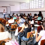 Professores do Sergipe Alfabetizado participam de capacitação para o início das aulas nesta segundafeira - Fotos: Juarez Silveira/Seed