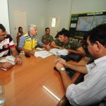 Defesa Civil faz interlocução entre Exército e Prefeitura de Poço Redondo - O major Paulo Roberto Sobral
