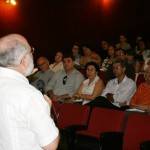 Conselheiro do CNE ministra palestra sobre Diretrizes Curriculares do Ensino Médio - O coordenador Alberto Aragão