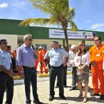 Déda visita instalações da PM e obras da Escola Técnica em Carmópolis  -