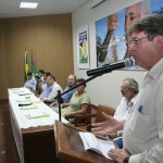 Secretário abre conferência propondo que ações da Extensão se transformem em orçamento - Fotos: Luiz Caros Lopes Moreira / Ascom / Seagri