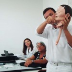 Grupo de pacientes traqueostomizados realiza reunião na Oncologia - Fotos: Ascom/FHS