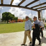 Déda acompanha visita dos conselheiros do TCE ao Parque dos Cajueiros  -