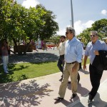 Déda acompanha visita dos conselheiros do TCE ao Parque dos Cajueiros  -